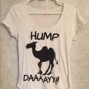 "Hump day" white tshirt